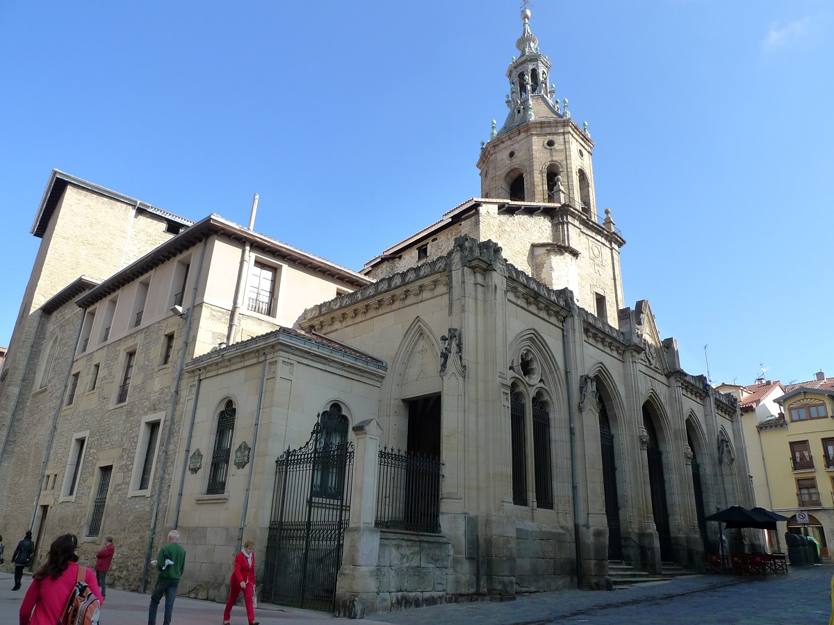Las cuatro torres de Vitoria-Gasteiz san pedro